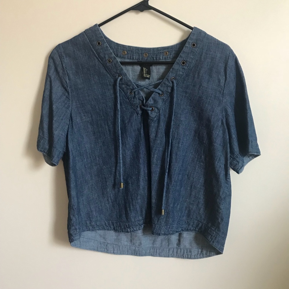 *CLEARANCE* Forever 21 Denim Top