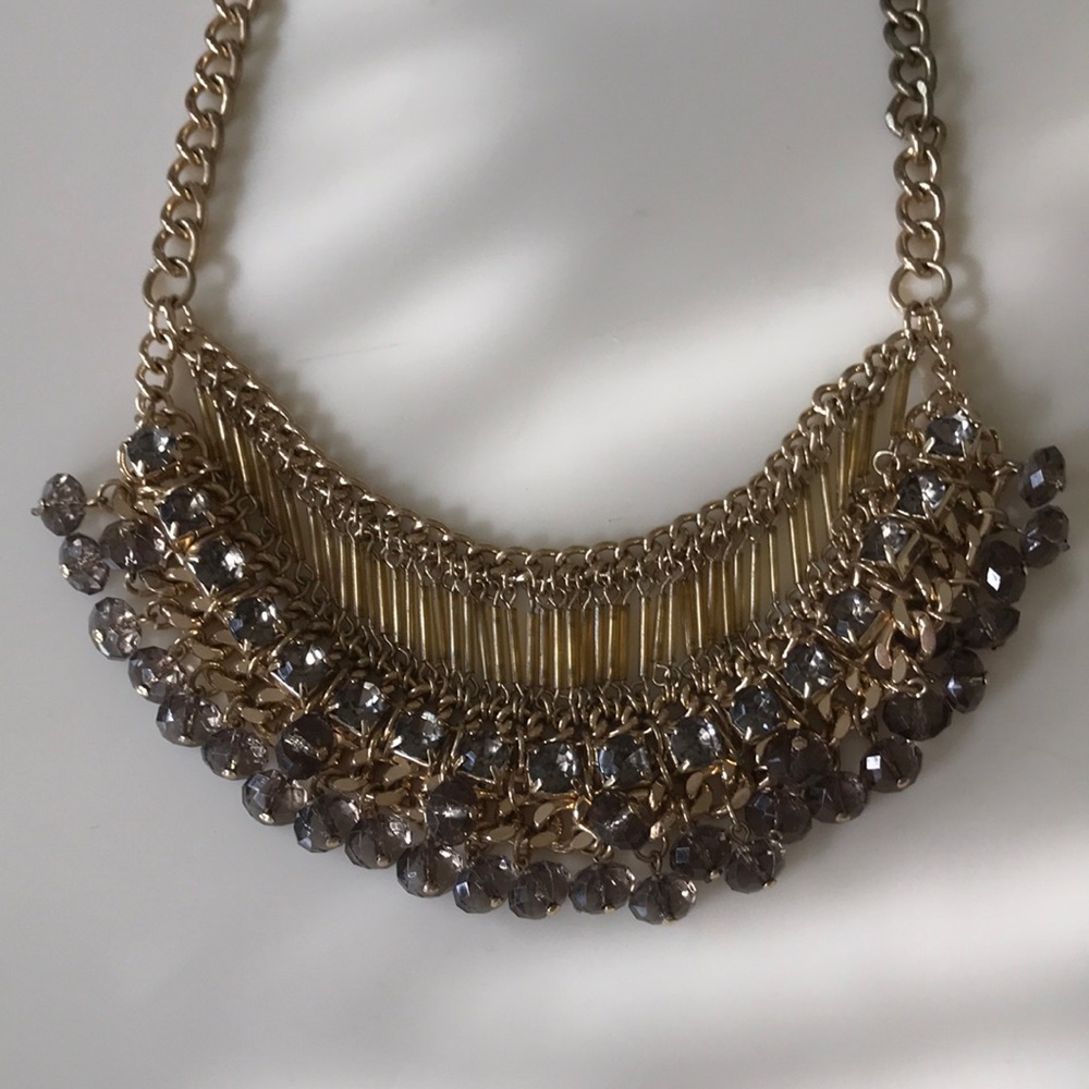 Gold detailed necklace from Banana Republic