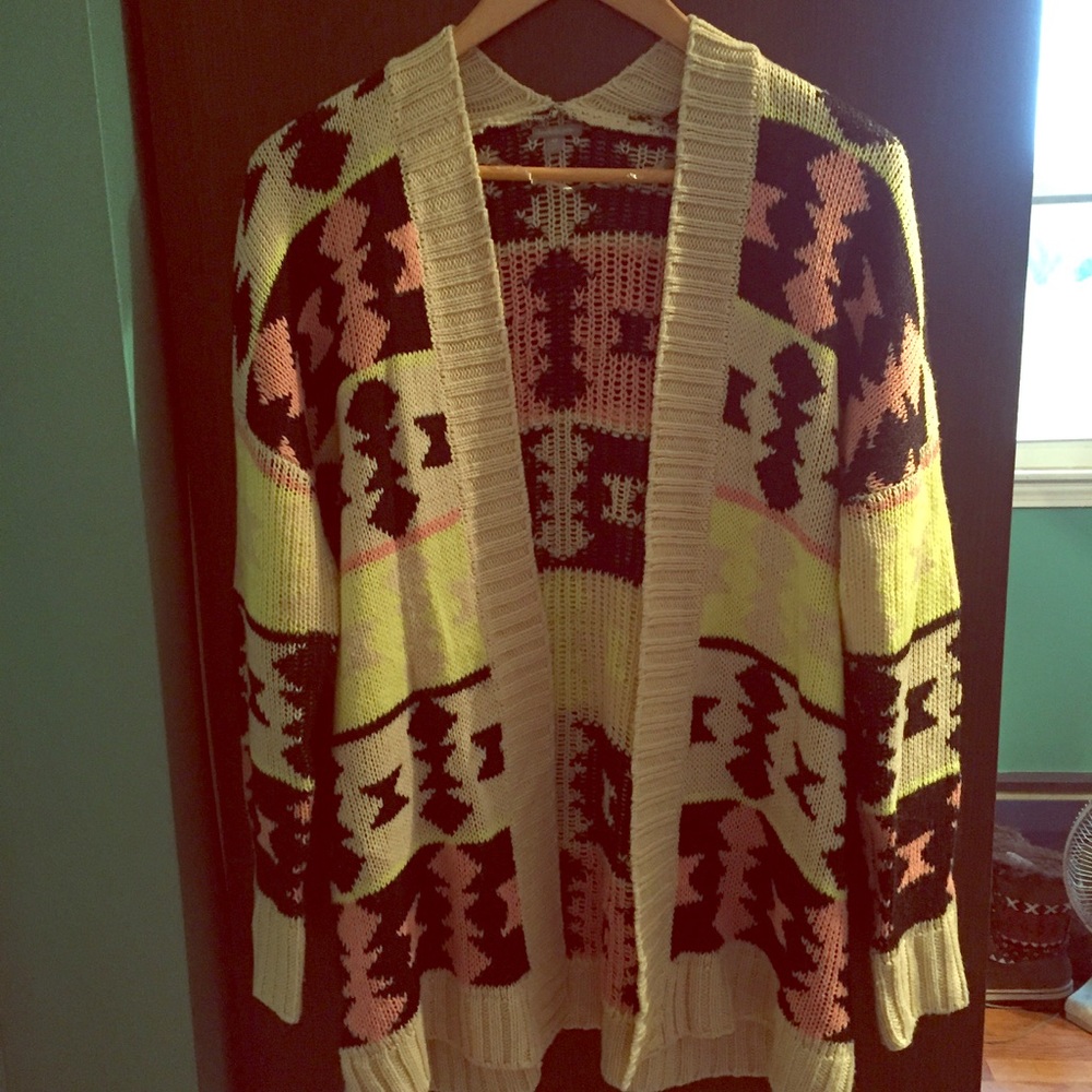 Aztec sweater cardigan - Picture 1 of 3
