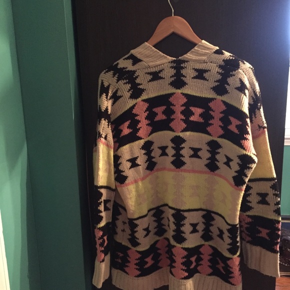 Aztec sweater cardigan - Picture 2 of 3