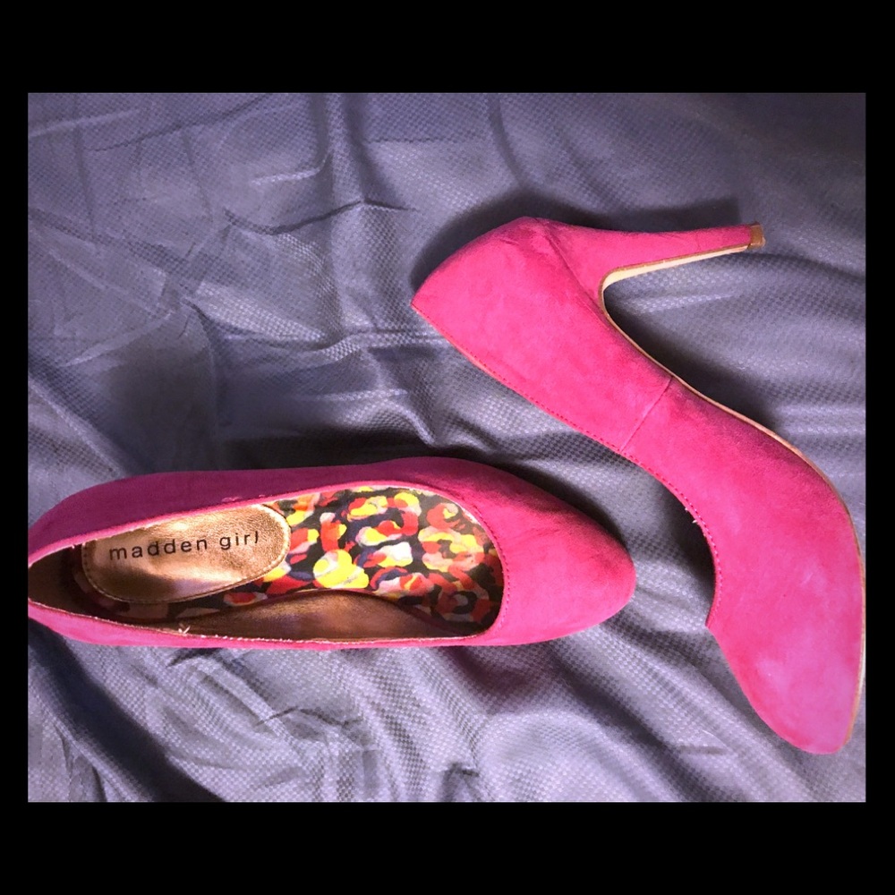 Steve Madden Madden Girl Pink Heels