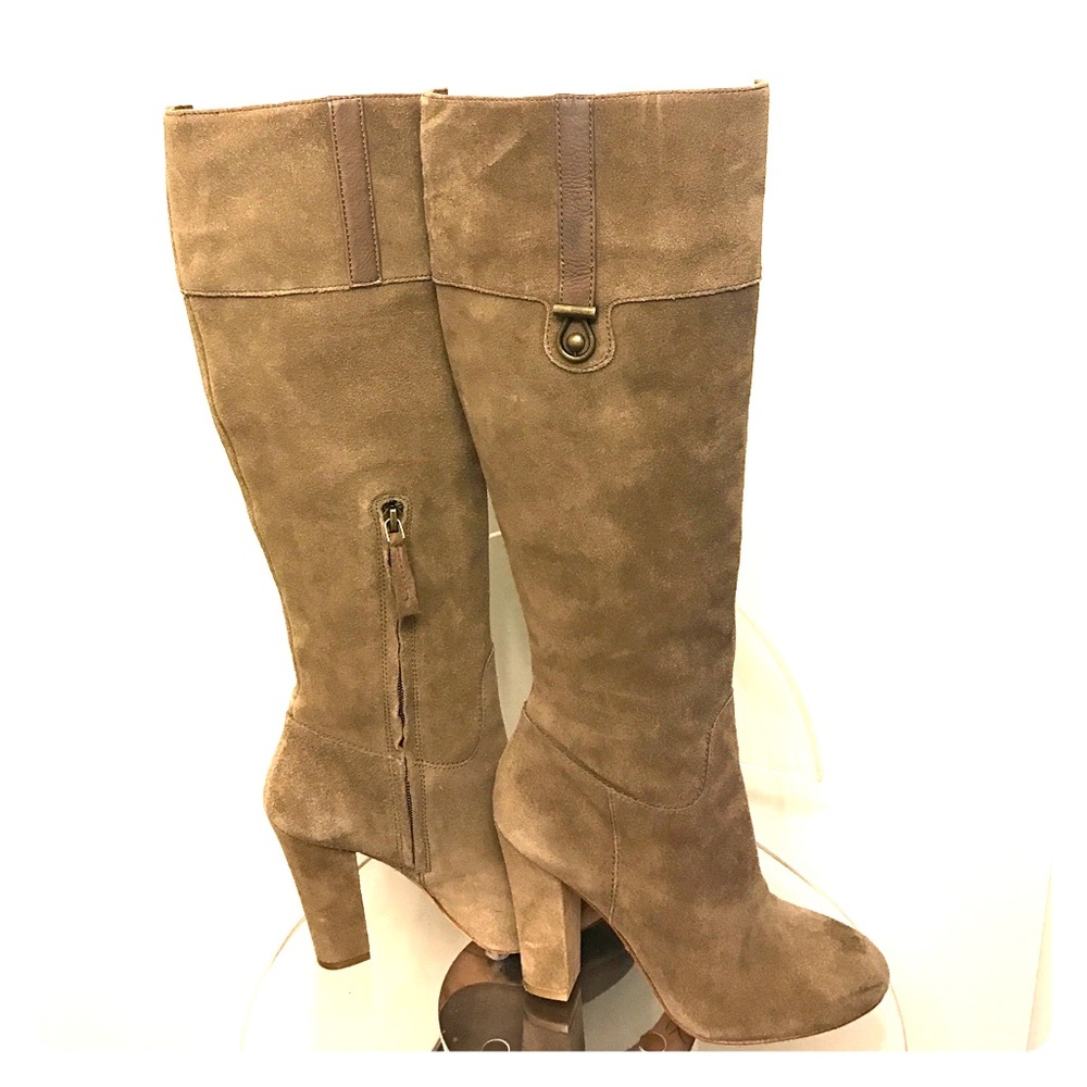 Joan & David suede tall boots