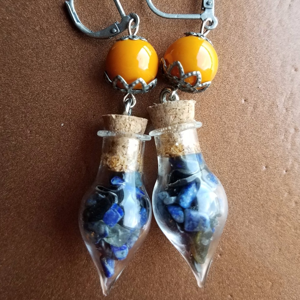 Blue Potion Earrings