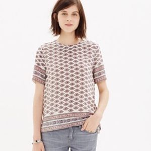 Barley Worn Madewell Floral Top