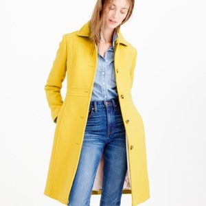 J.Crew Italian double-cloth wool lady day coat
