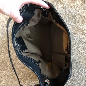 Black coach purse purchase from mall not outlet