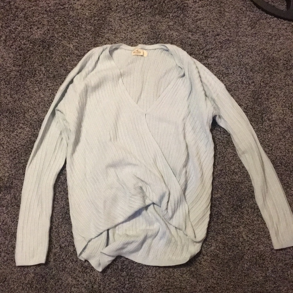 Light blue sweater