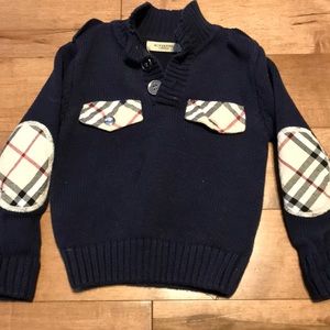 Toddler boy Burberry sweater