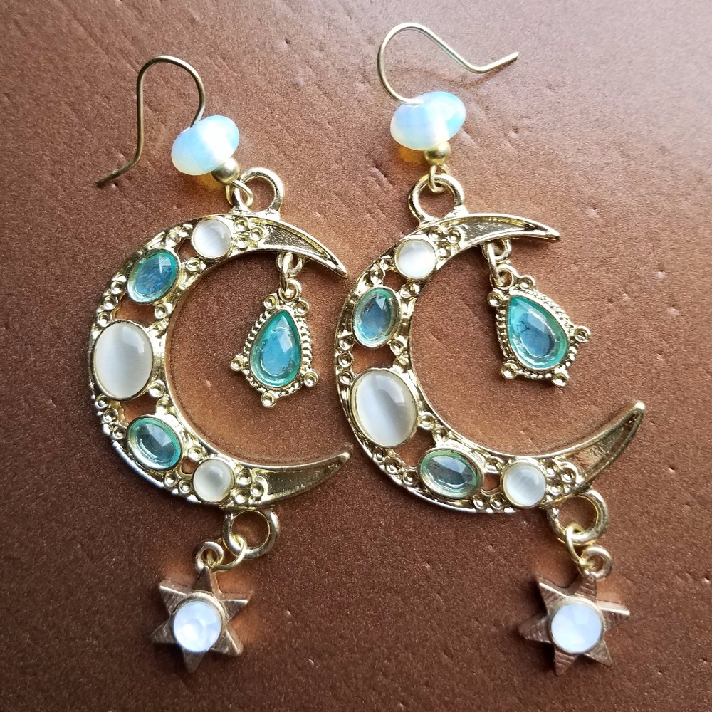 SOLD***Lunae Earrings