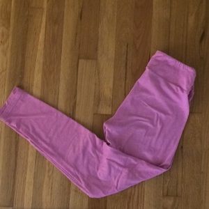 LulaRoe pink OS leggings