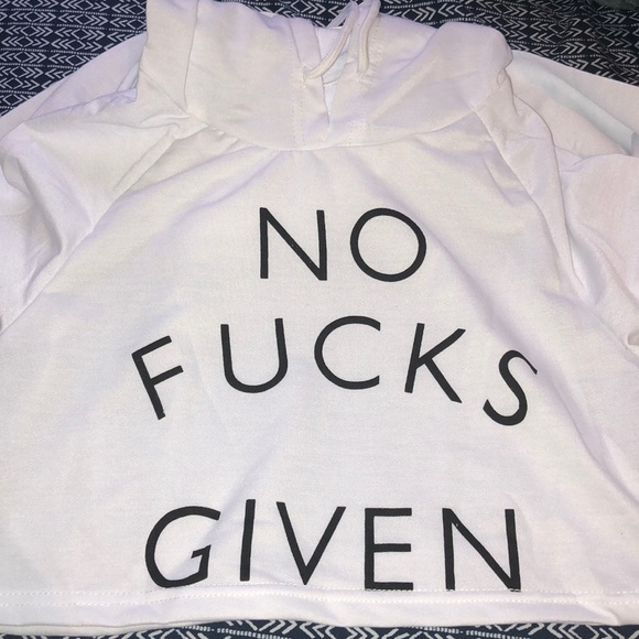 Crop top sweater (White) BRAND NEW! - Picture 2 of 2