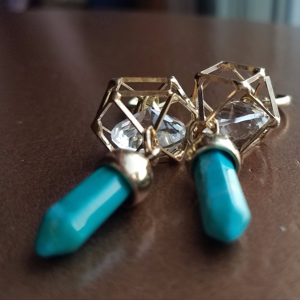 SOLD***Hexx Earrings