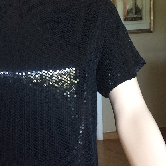 ROBERT RODRIGUEZ SEQUIN SHIFT MINI DRESS - Picture 2 of 6