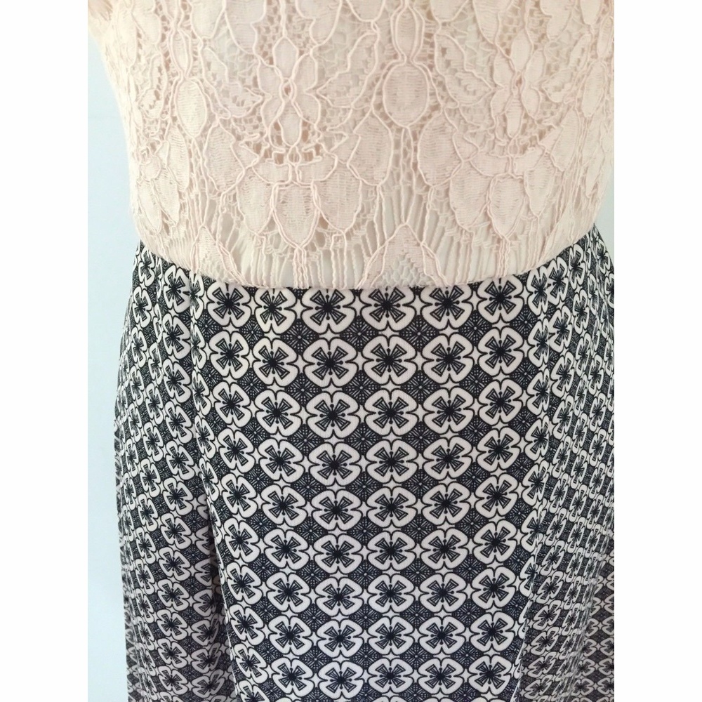 Lovely by Adrianna Papell Pink Blush Lace Dress - Picture 3 of 8