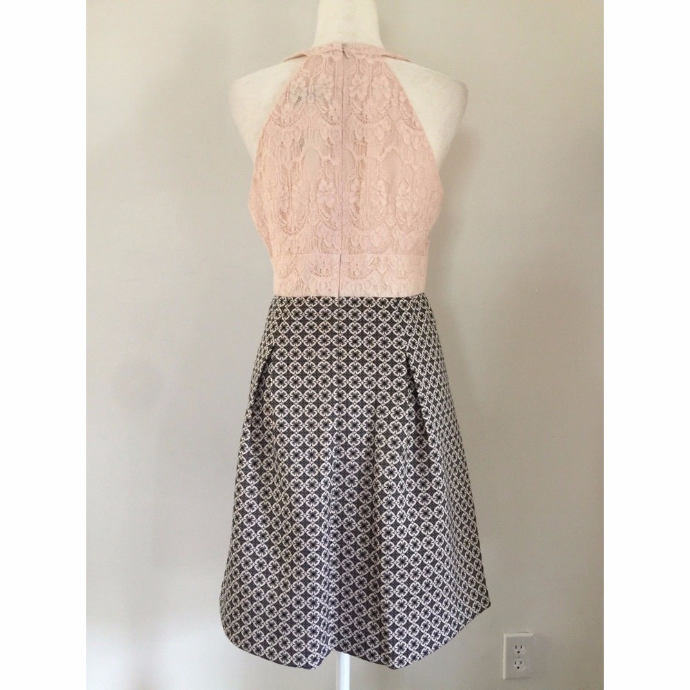 Lovely by Adrianna Papell Pink Blush Lace Dress - Picture 5 of 8