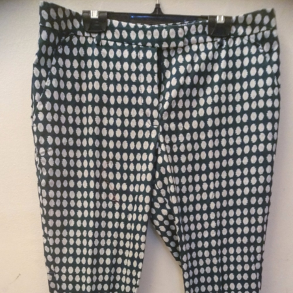 H&M Ikat Dots slim Pants Excellent Cond. SO CUTE