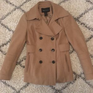 Double breasted peacoat