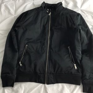 Men’s quilted bomber jacket