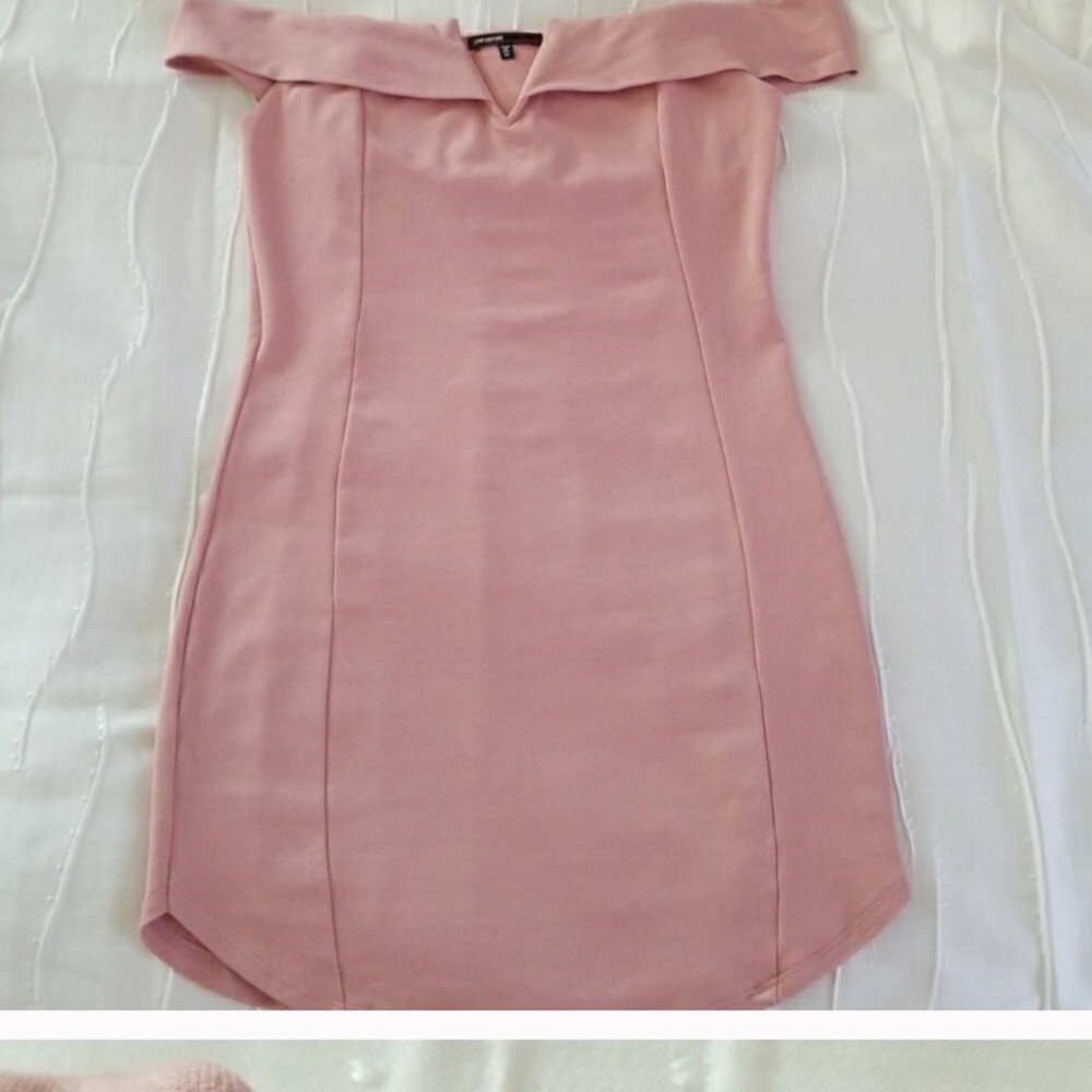 Love Culture. Off shoulder dress.