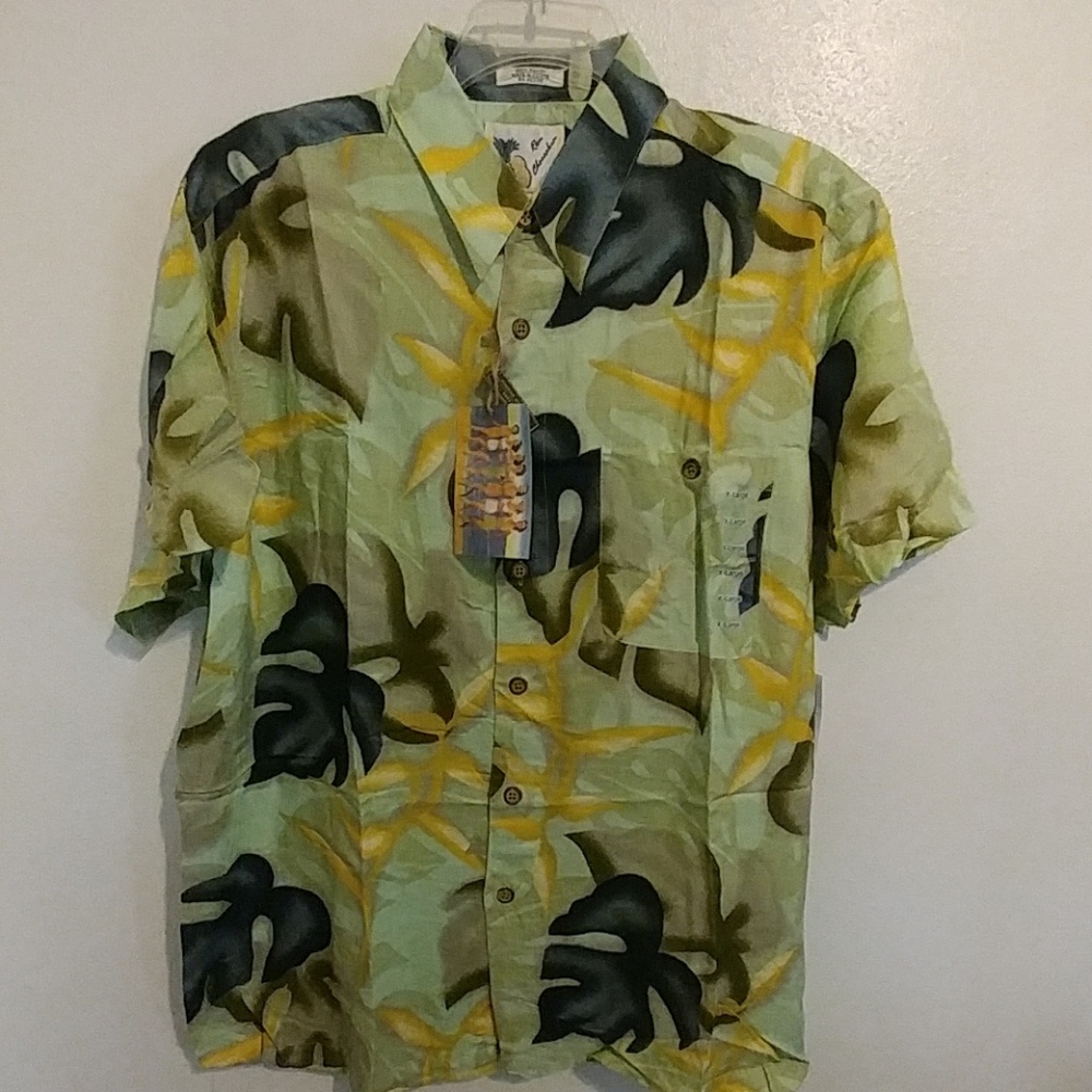 NWT RON CHERESKIN MENS CASUAL SHIRT SIZE XL