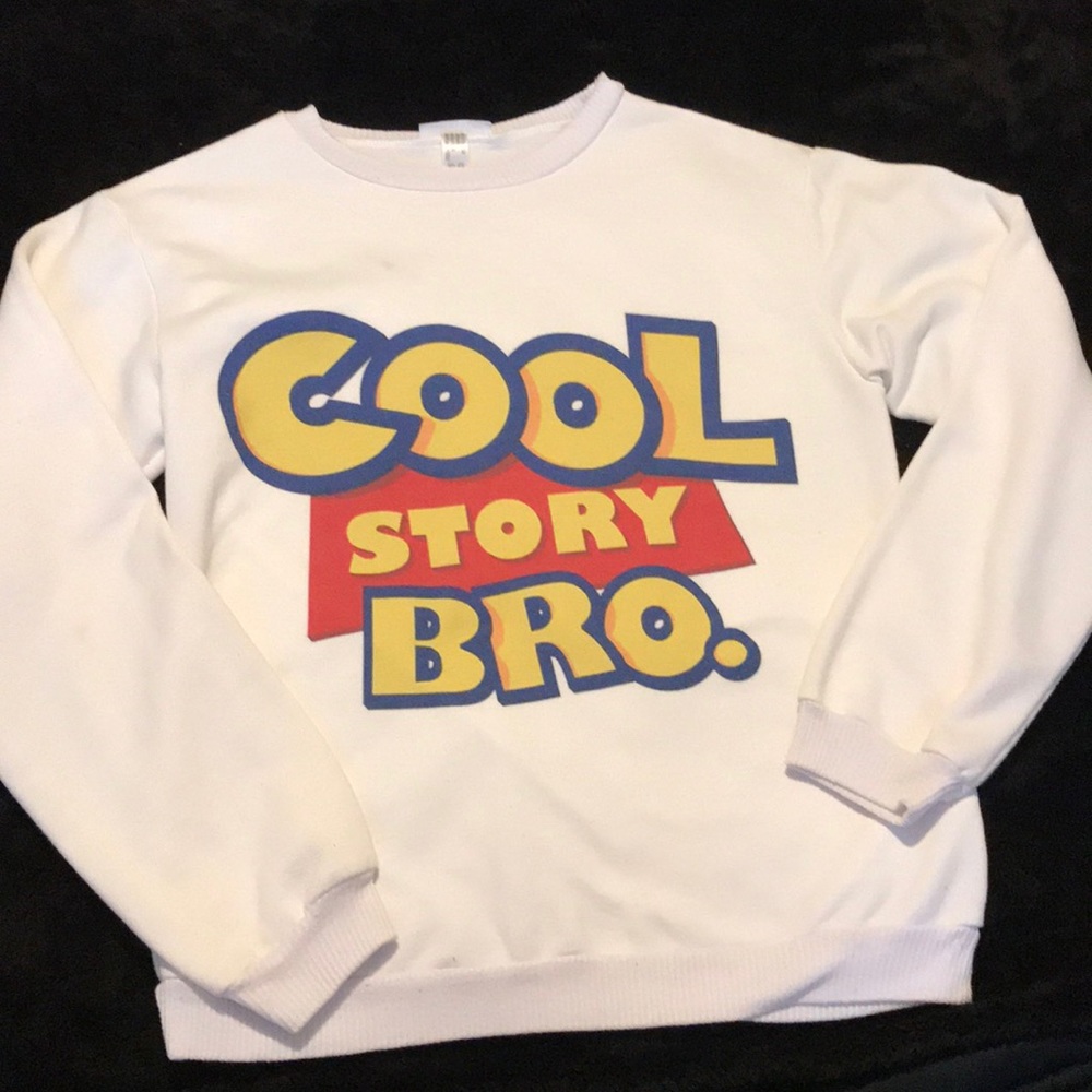 “Cool story bro” crewneck