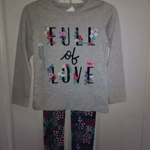 Carter's Girls Set Size 5 NWT