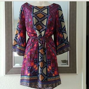 PINK OWL Trendy Boho Tunic Chic Dress