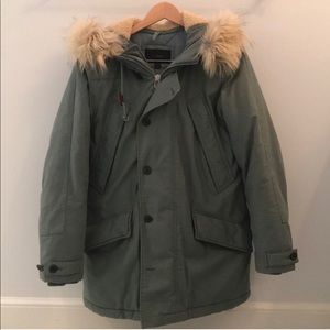 J. Crew Green Burbridge Parka