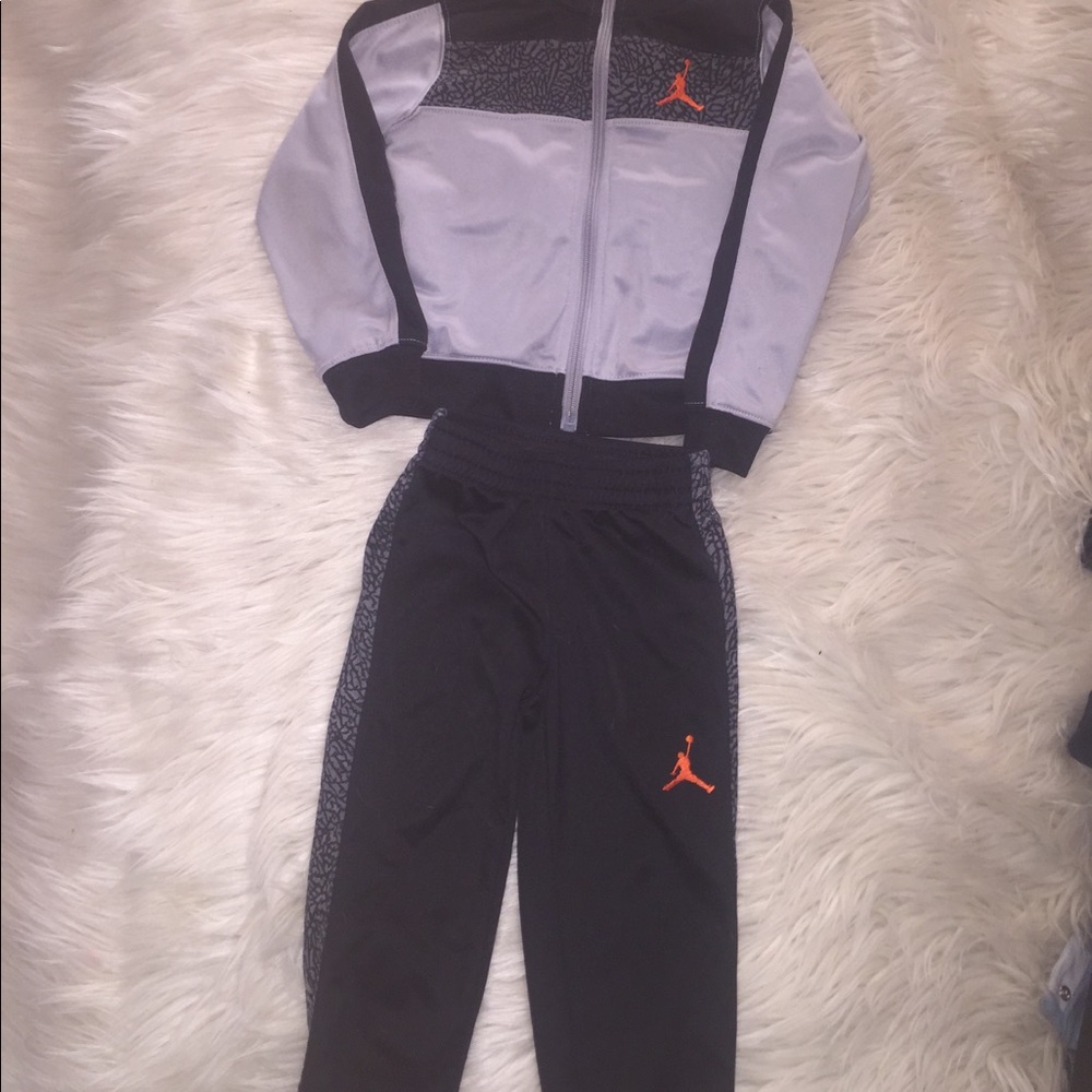 Jordan two piece track suit