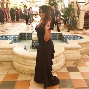 Aqua One Shoulder Dress