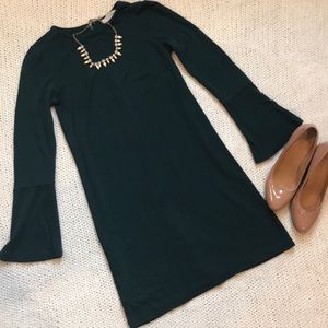 LOFT Flutter Sleeve Dress