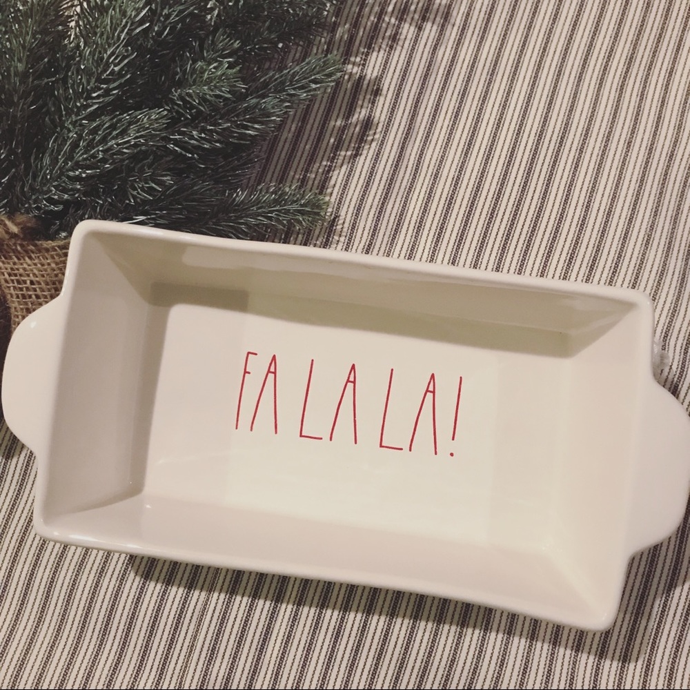 Rae Dunn Fa la la Bake Dish