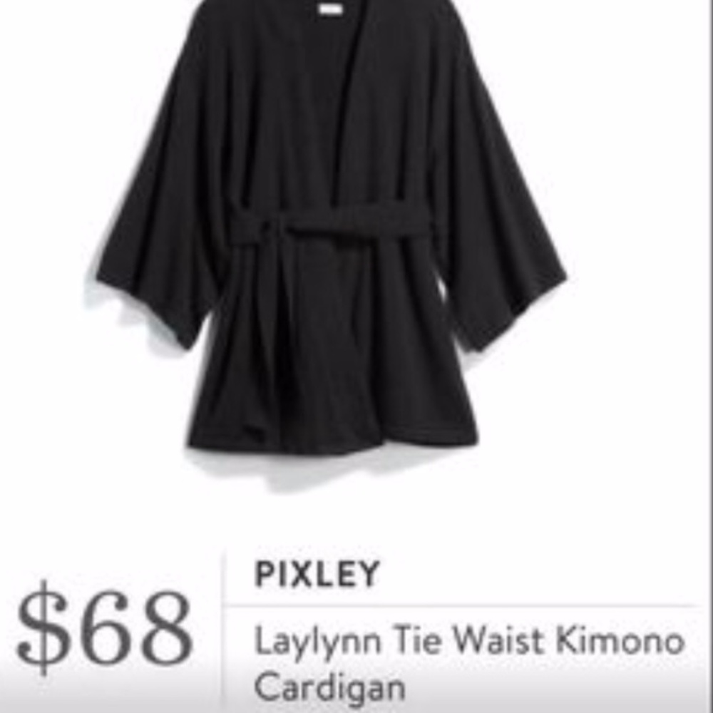 Laylynn Tie Waist Kimono Cardigan