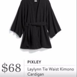 Laylynn Tie Waist Kimono Cardigan