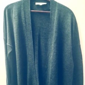 LOFT Cardigan - Charcoal Gray - Versatile & Cozy