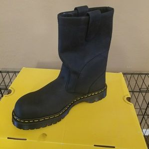 NWT Doc Marten steel toe slip on work boot