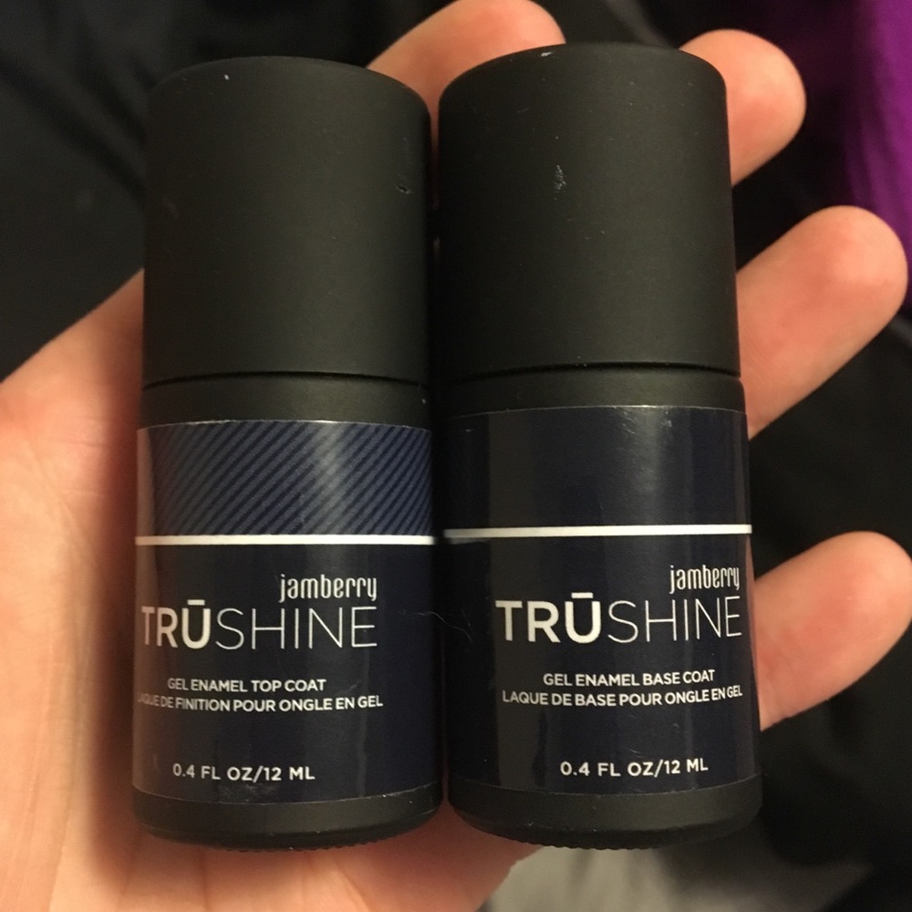 Jamberry Trushine Top And Base Coat