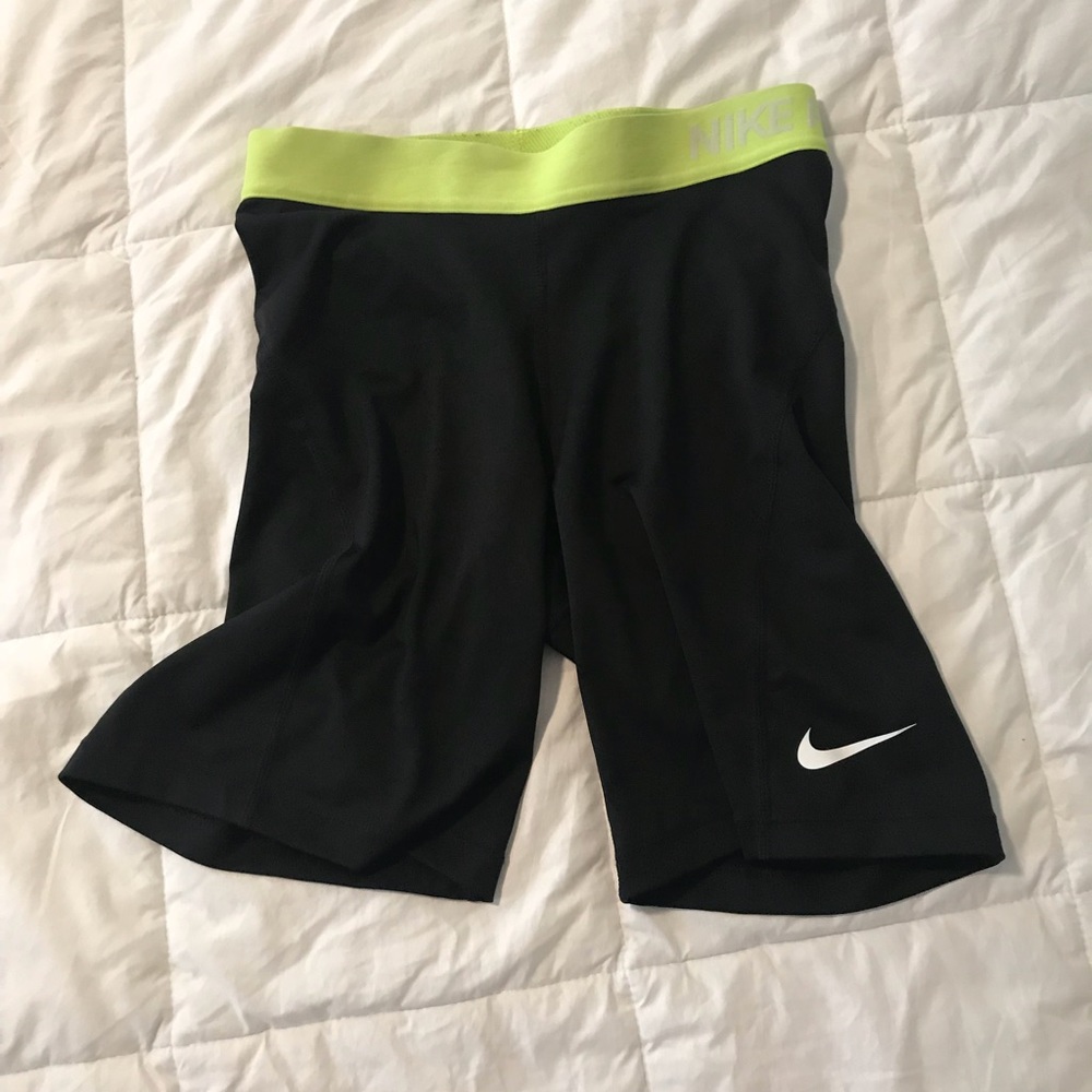 Nike compression shorts. Longer inseam. Size S