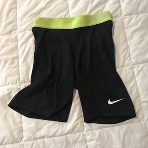 Nike compression shorts. Longer inseam. Size S