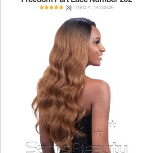 Black 🖤Synthetic Lace Front Wig Freedom Part