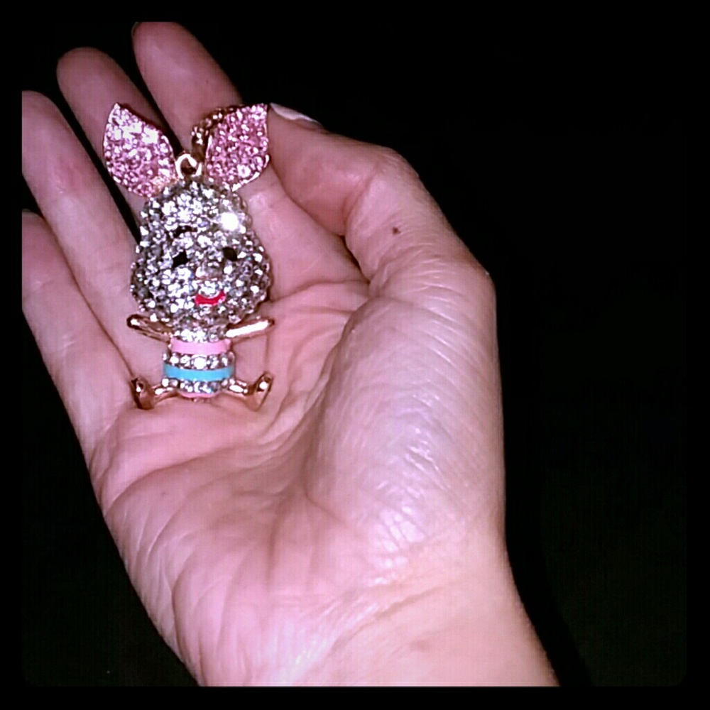 Piglet necklace