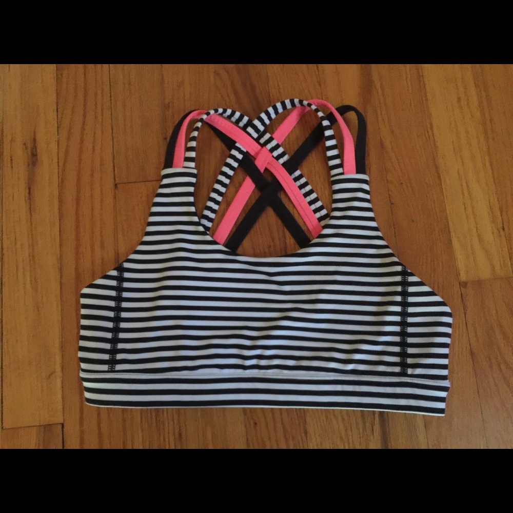 Lululemon All Sport Bra SE 3 Strap 8 EUC