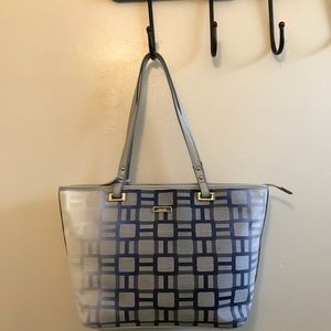 Blue Nine West Tote
