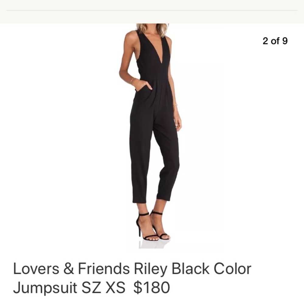 Revolve Lovers and Friends Riley Jumpsuit xs