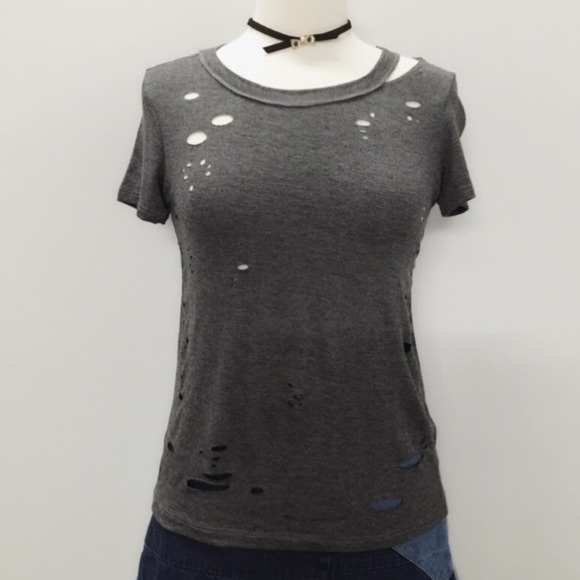 Destroyed Style Tee - Picture 2 of 5