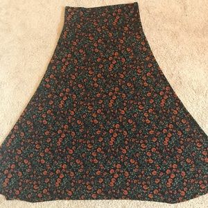 Lularoe Maxi Skirt XL EUC