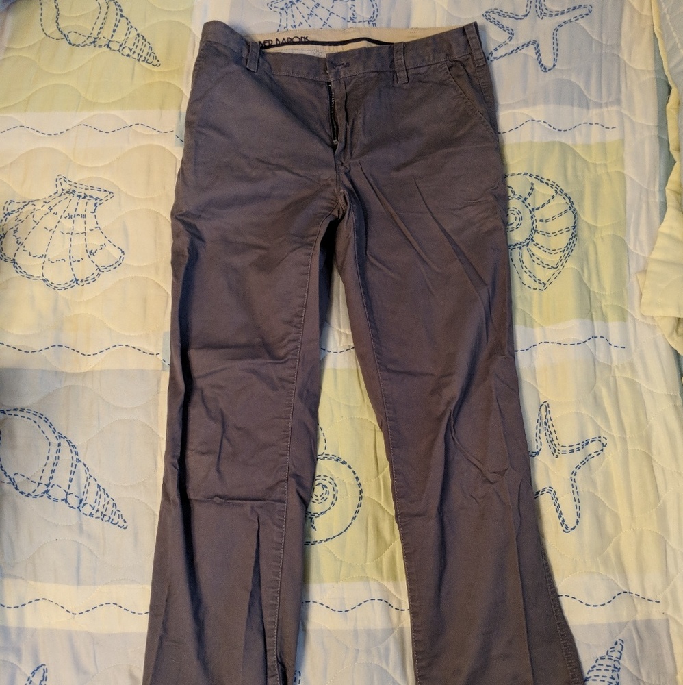 Bonobos Robber Barons Grey/Gray Washed Chinos