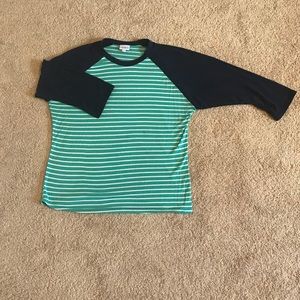 Lularoe Randy Raglan XL EUC