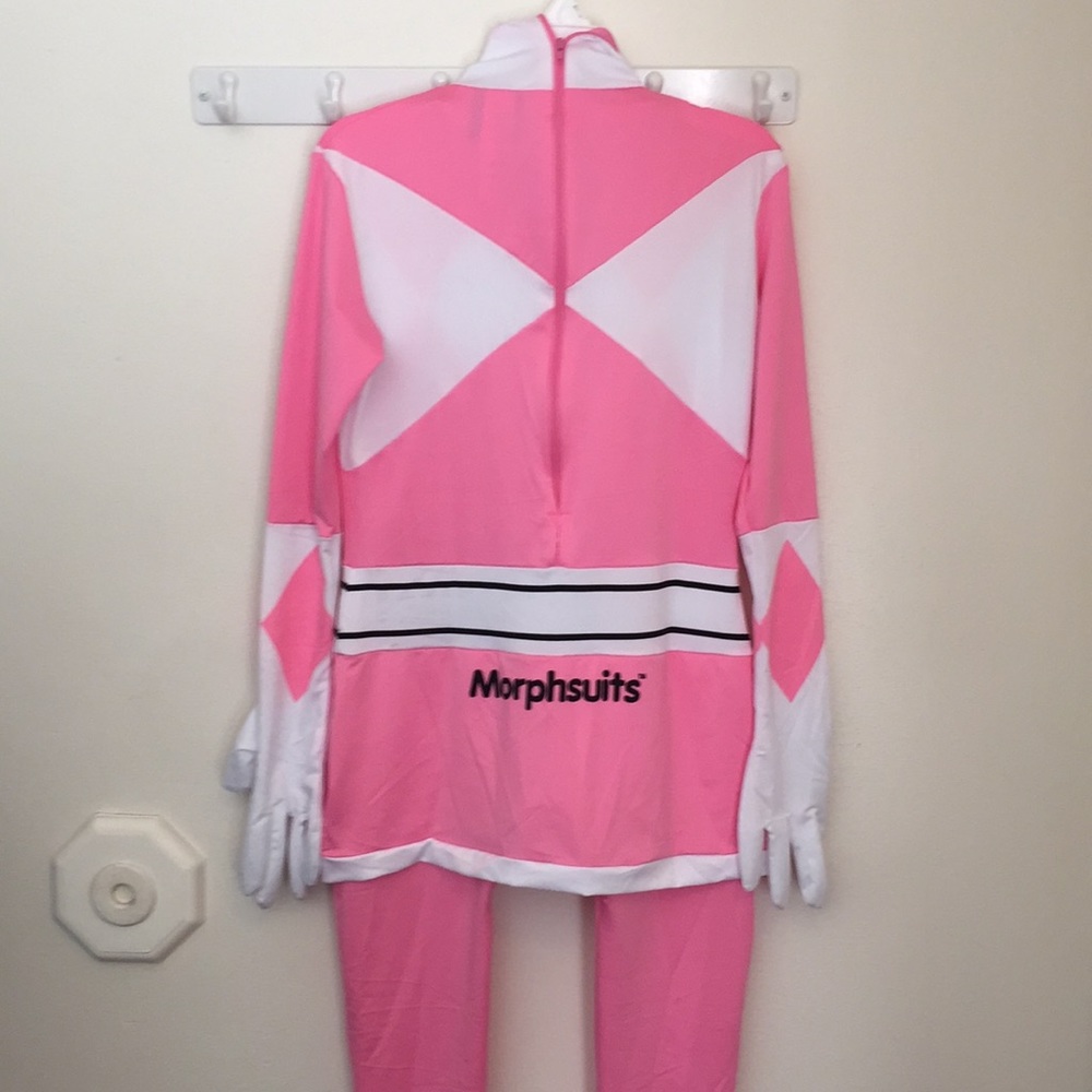 Power Rangers adult bodysuit - pink
