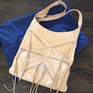 Rebecca Minkoff Crossbody w/Zippers and Fringe
